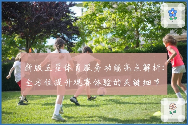 新版五星体育服务功能亮点解析：全方位提升观赛体验的关键细节